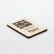Square key fob