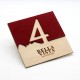 Square key fob